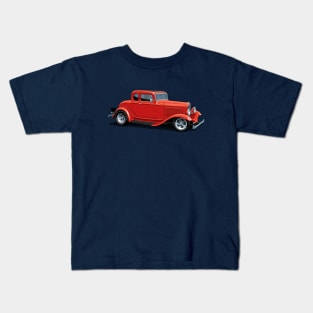 1932 Ford 5 window coupe Kids T-Shirt